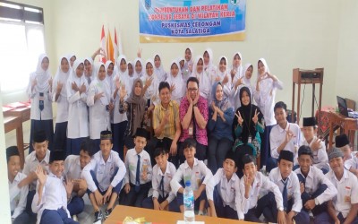 Pembentukan dan Pelatihan Konselor Teman Sebaya Puskesmas Cebongan Yang Diikuti Oleh Para Kader Konselor SMP Islam Sunan Giri Salatiga