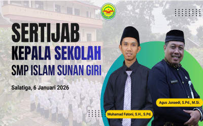 Serah Terima Jabatan Kepala Sekolah SMP Islam Sunan Giri Salatiga