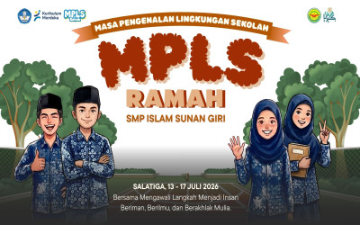 Sambut Peserta Didik Baru dengan Penuh Keceriaan, SMP Sunan Giri Sukses Gelar MPLS Ramah 2026